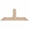 Ekena Millwork Portland Smooth Timber Gable Bracket, Douglas Fir, 48"W x 20"H x 1 1/2"D x 5 1/2"F, 10/12 Pitch GBW048X20X0206POR00SDF - alternate 1